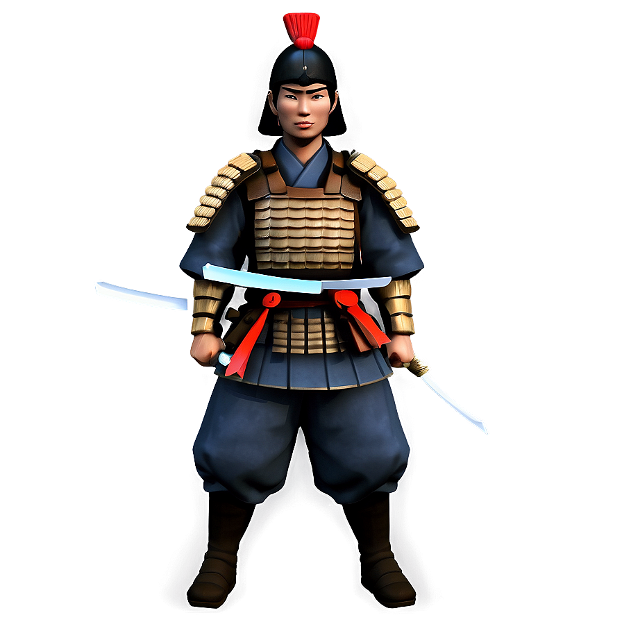 Samurai Warrior Soldier Png 23