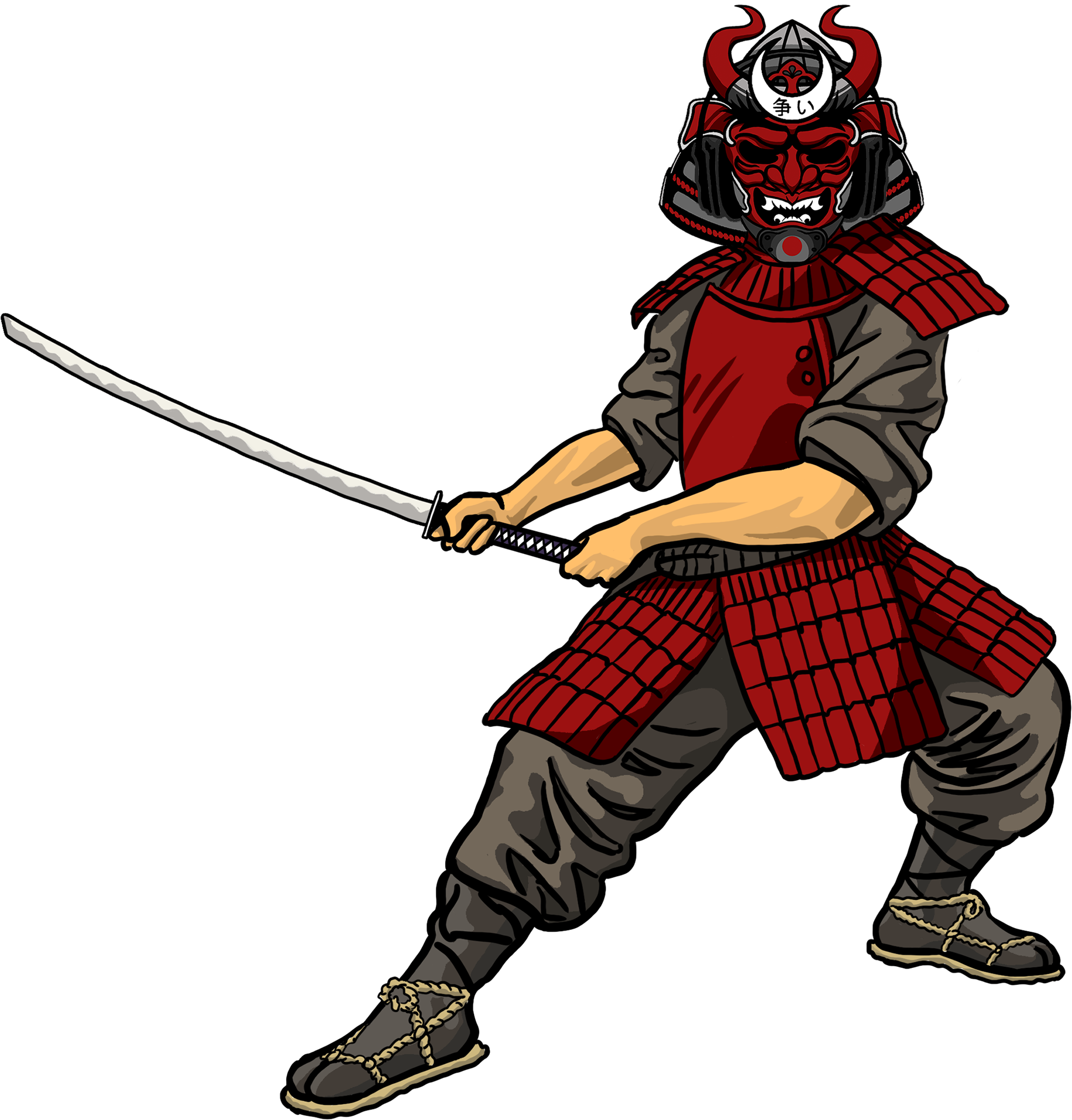 Samurai_ Warrior_ Stance