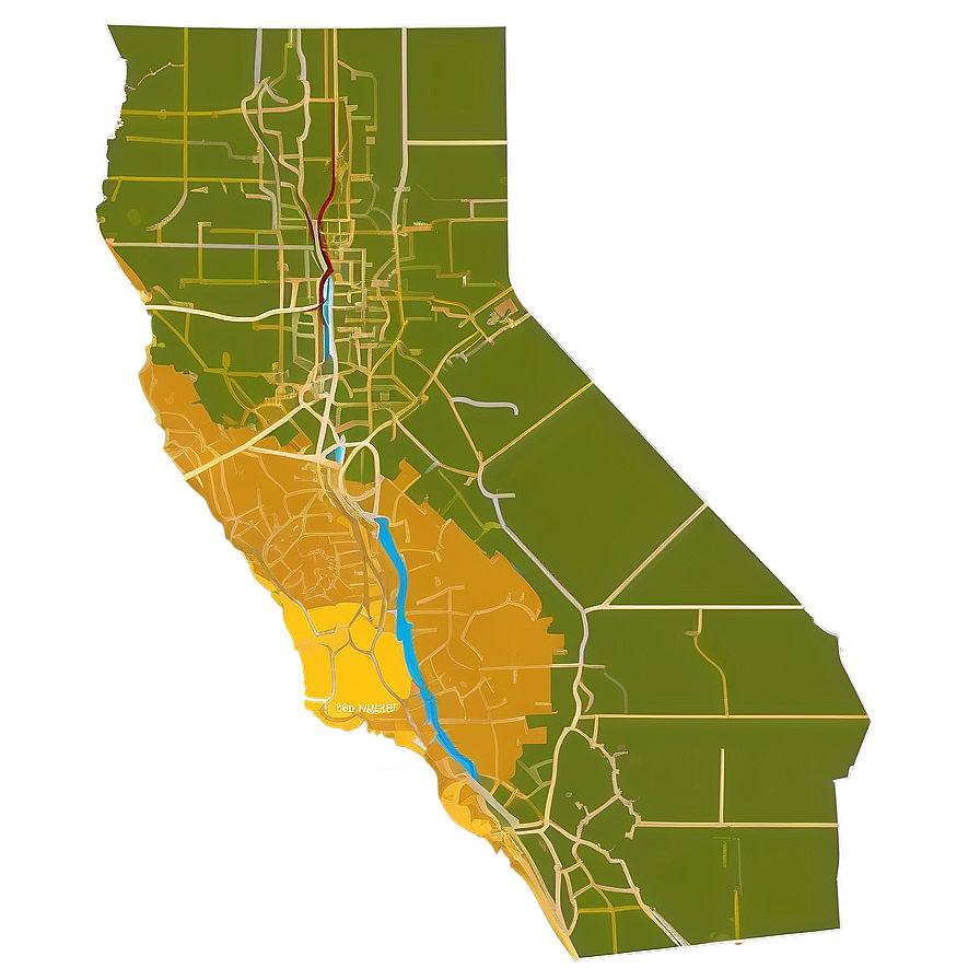 San Diego County Map Outline Png Pak51