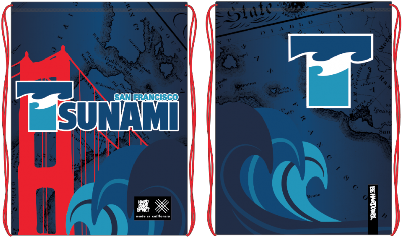 San Francisco Tsunami Graphic Design