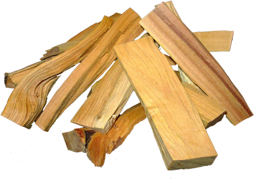 Sandalwood Logs Pile