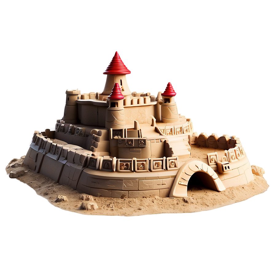 Sandcastle Fortress Png Des