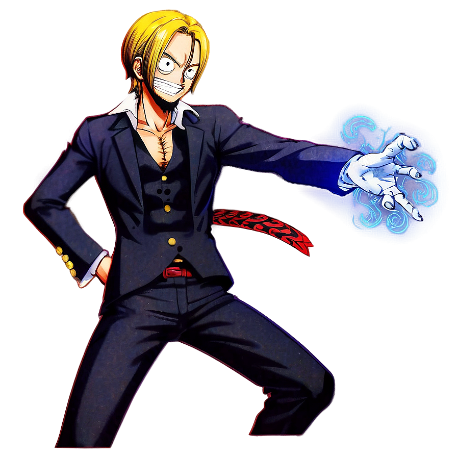 Sanji Fighting Pose Png Njx