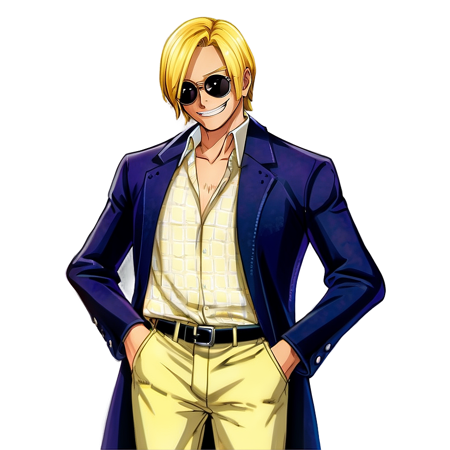 Sanji's Fashionable Looks Png 05212024