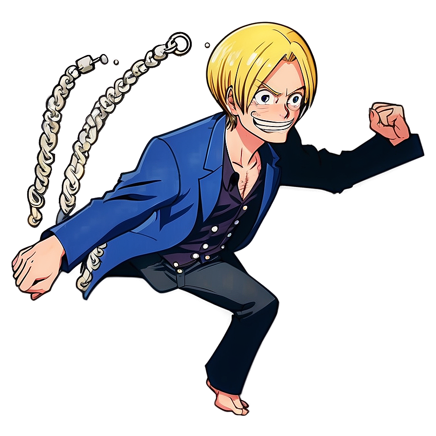 Sanji's Kick Of Love Png Orf63