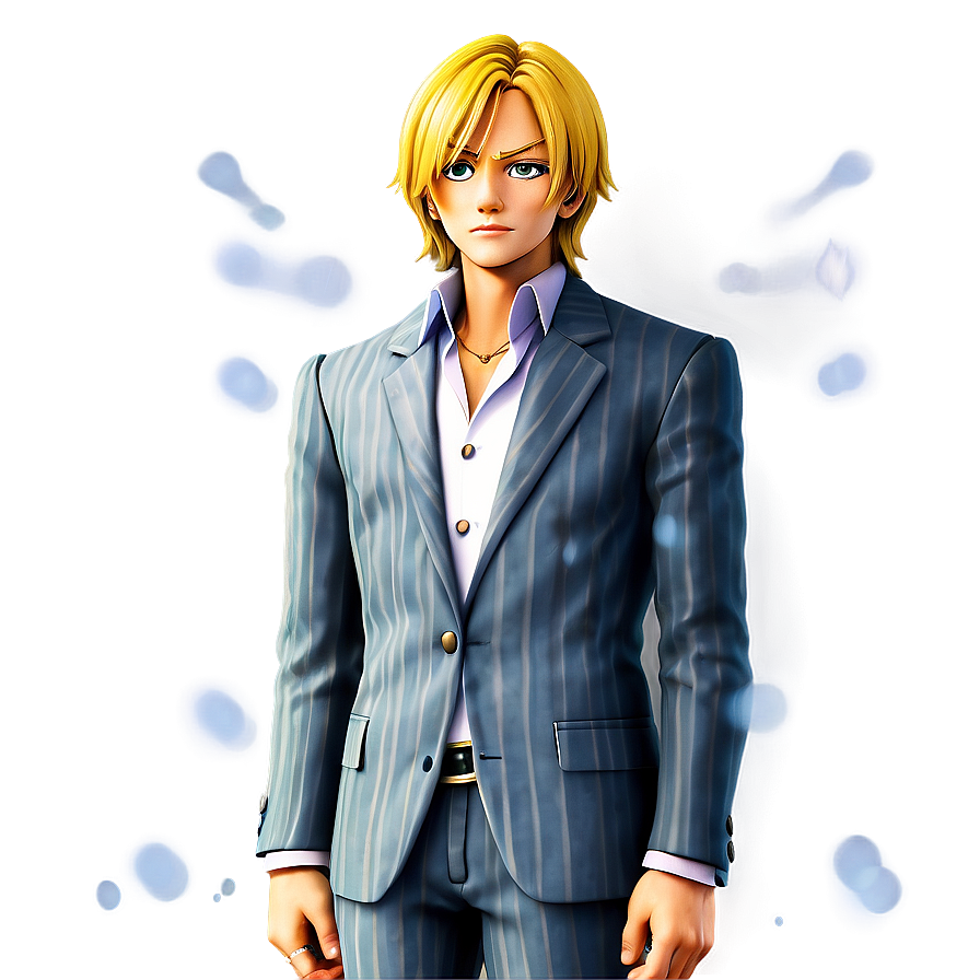 Sanji's Powerful Gaze Png Xmb81