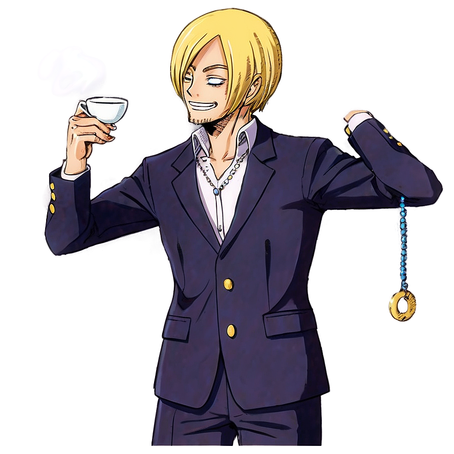 Sanji's Tea Party Infiltration Png Qig65