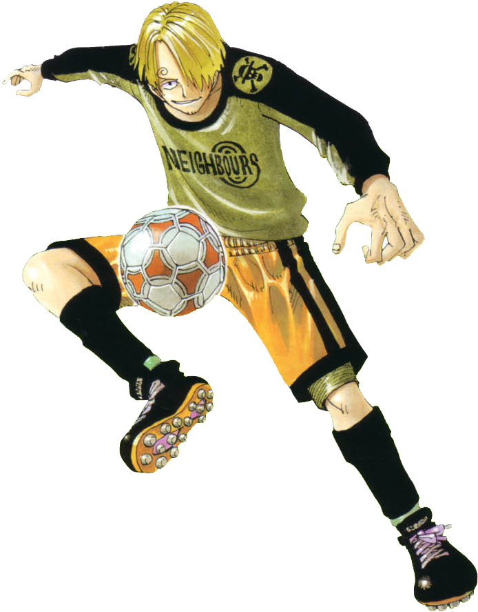 Sanji Soccer Style One Piece Character