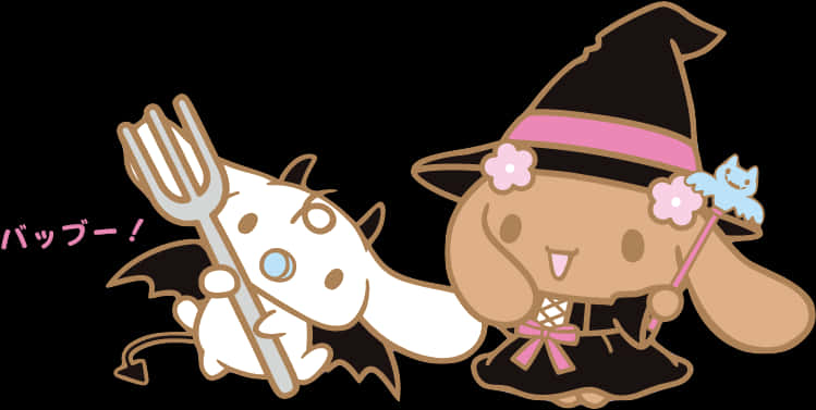 Sanrio Charactersin Halloween Costumes