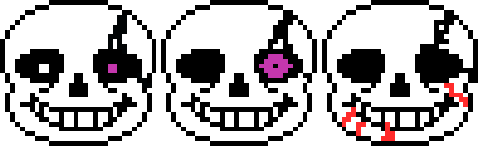 Sans_ Pixel_ Faces_ Expressions