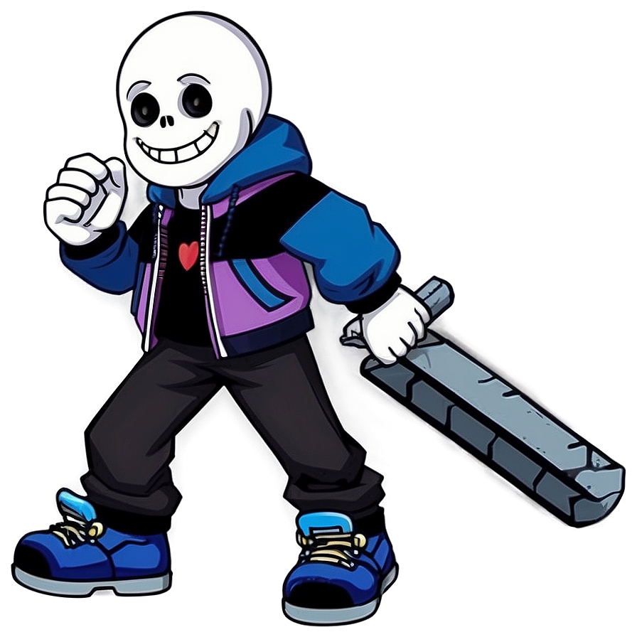 Sans Undertale Walking Png 75