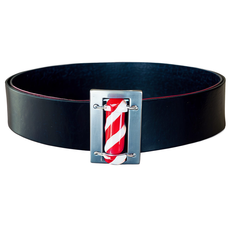 Santa Belt With Candy Cane Buckle Png 18