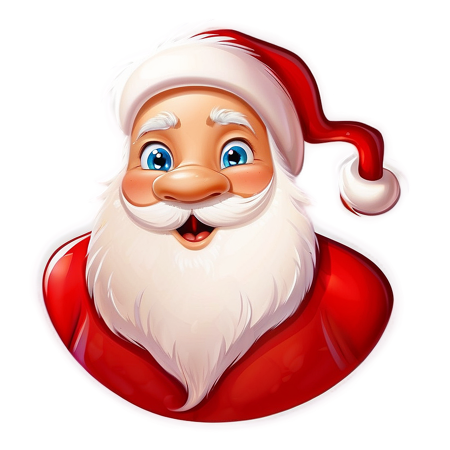 Santa Cartoon Character Png Snp70