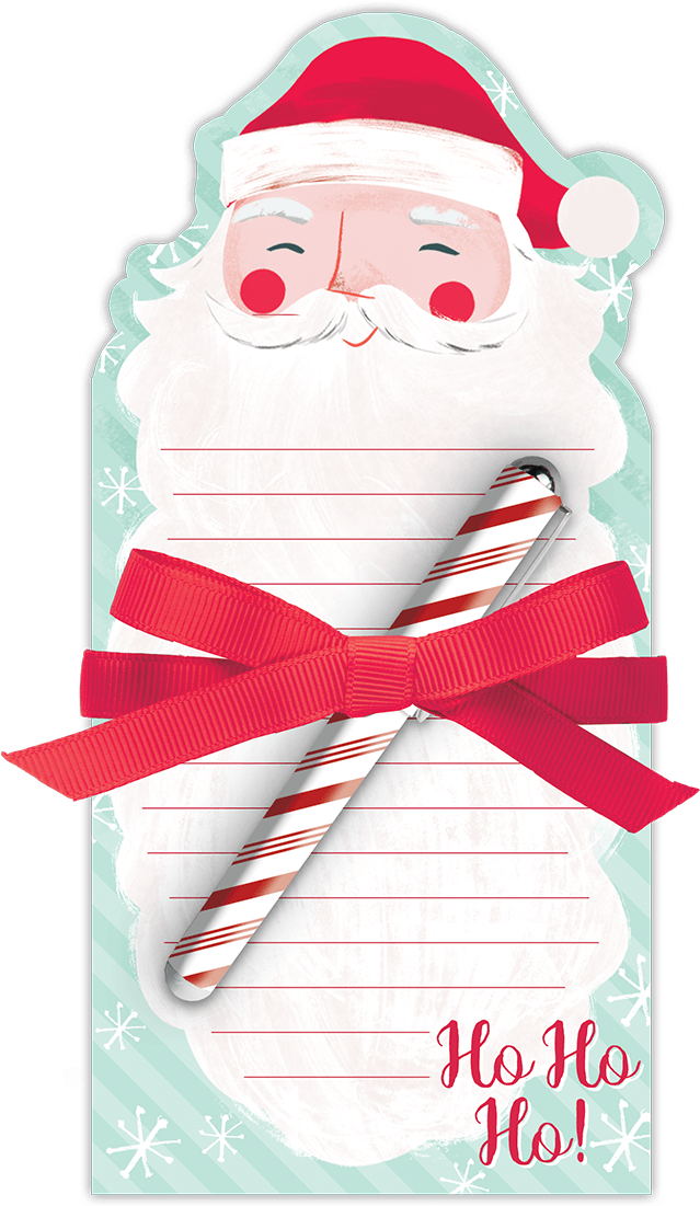 Santa Claus Beard Note Card