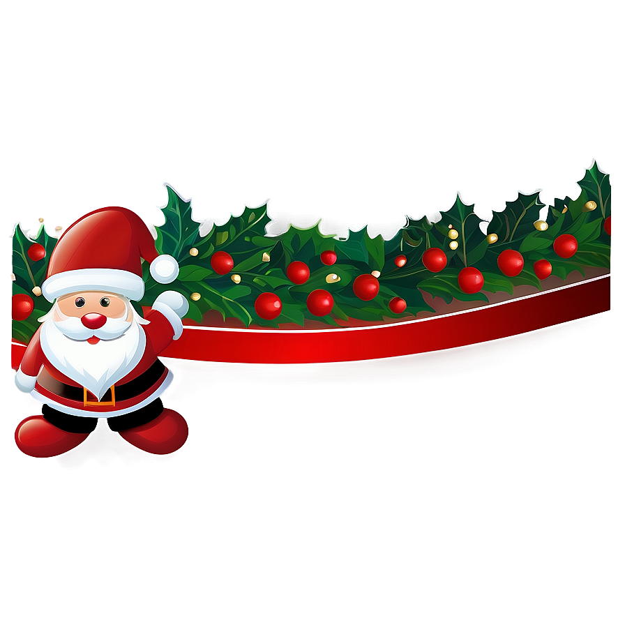 Santa Claus Border Png Sxy