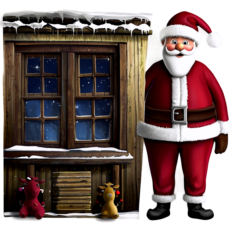 Santa Claus Workshop Png Lqj