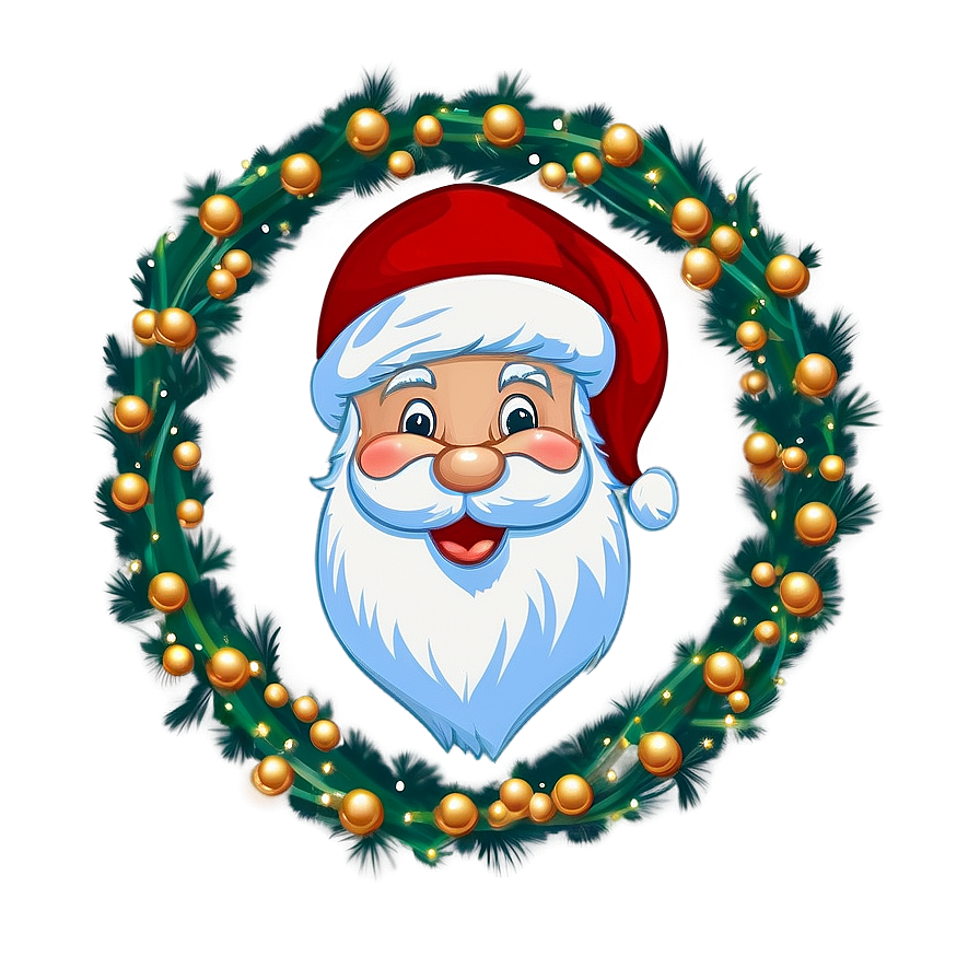 Santa Face Clipart Png 37