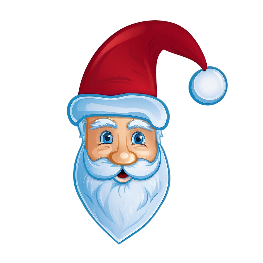 Santa Face Template Png Wdu85