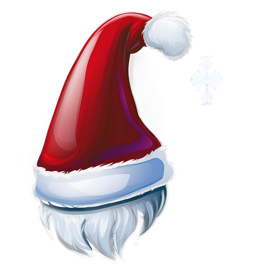 Santa Hat Cartoon Design Png Lew