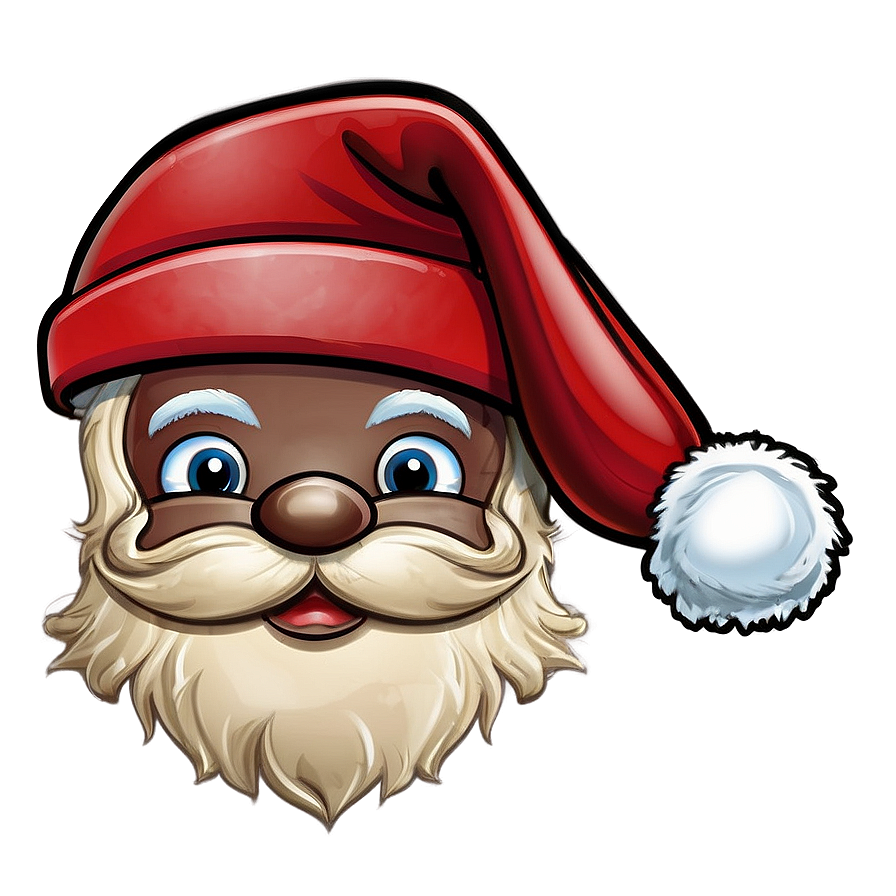 Santa Hat Cartoon Illustration Png 06272024