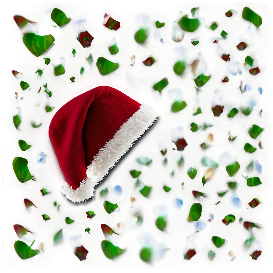 Santa Hat Cartoon Joy Png Mrl49