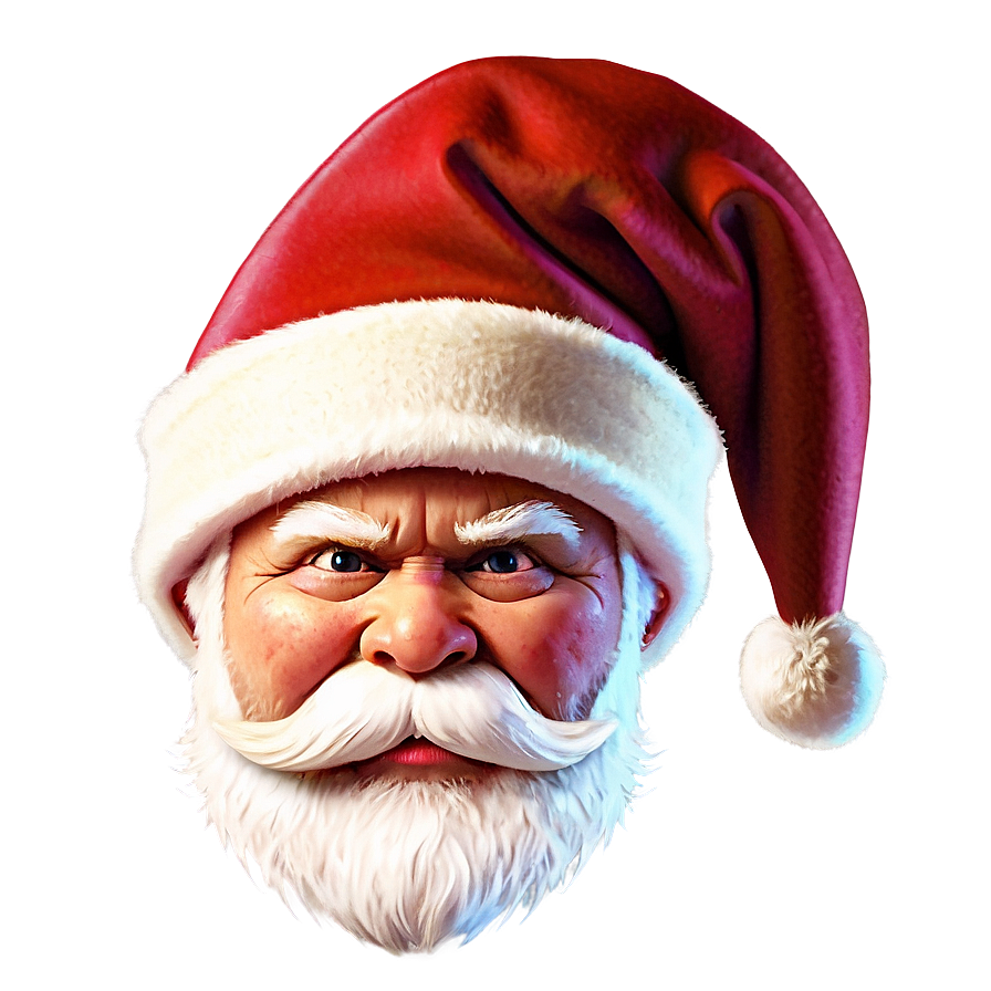 Santa Hat Cartoon Profile Png 06272024