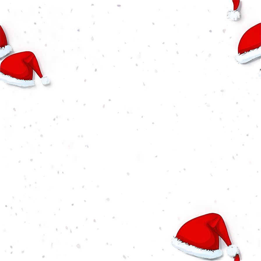 Santa Hat Cartoon Vector Png 06272024