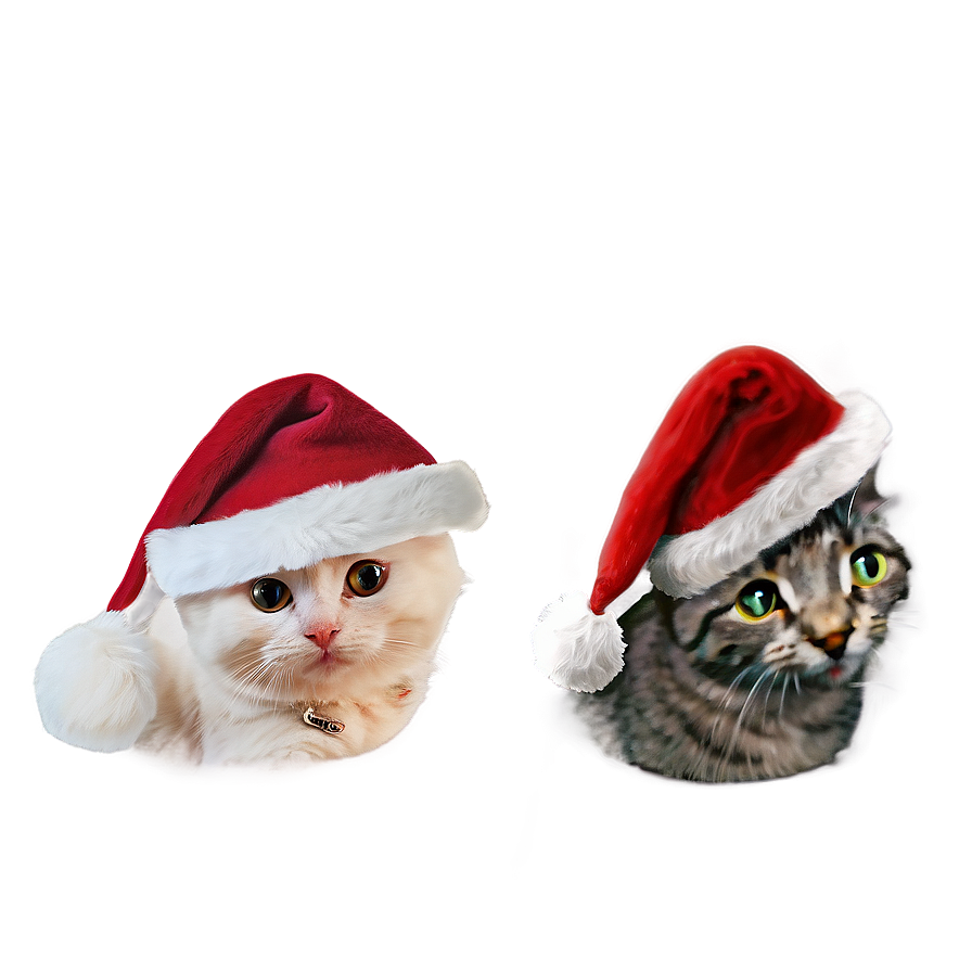 Santa Hat For Pets Png 06262024