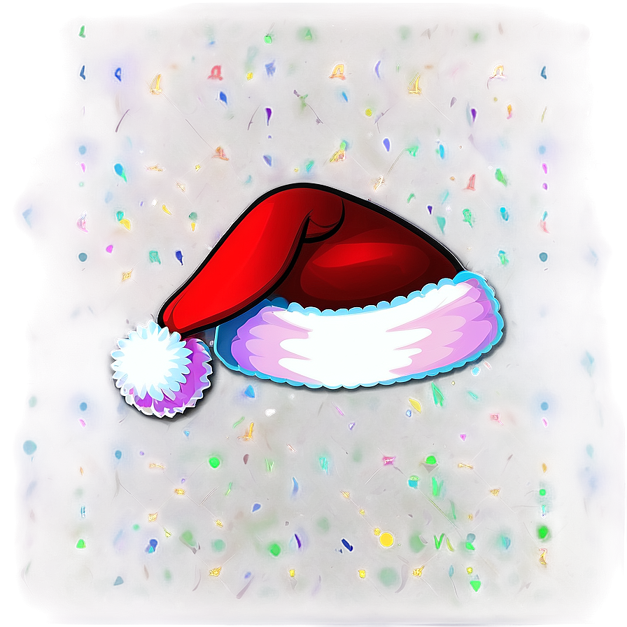 Santa Hat On White Background Png Kgr