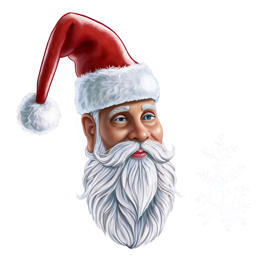 Santa Hat With Beard Png Lcl