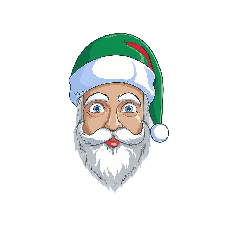 Santa Hat With Beard Png Wkj