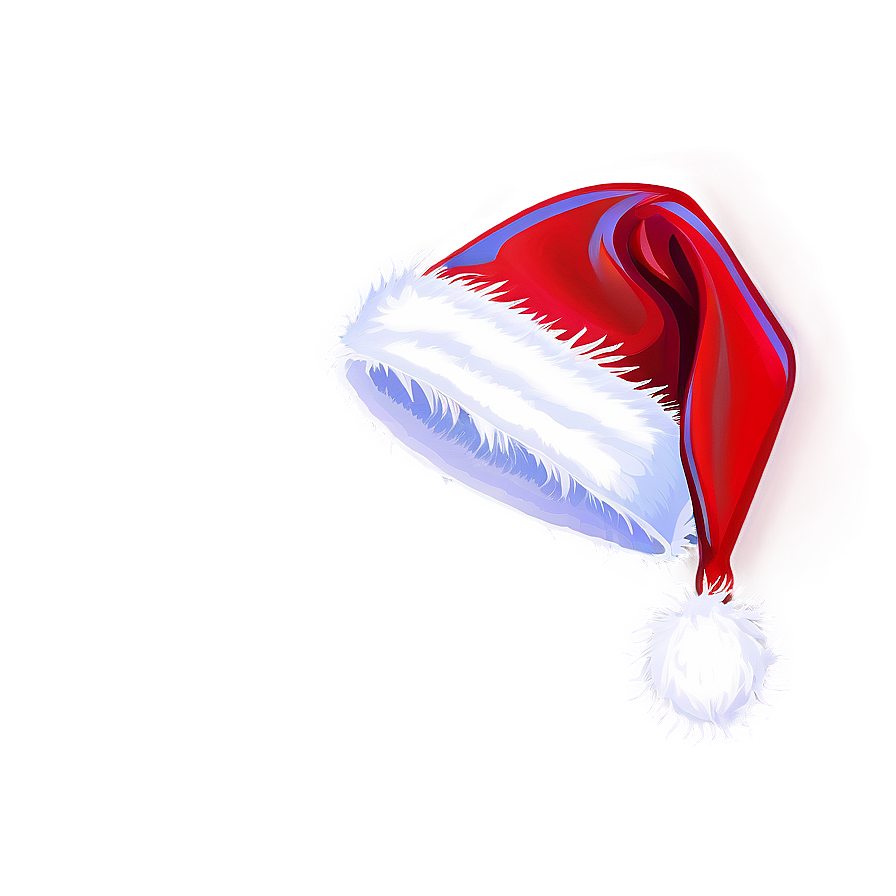 Santa Hat With Snowflakes Png 63