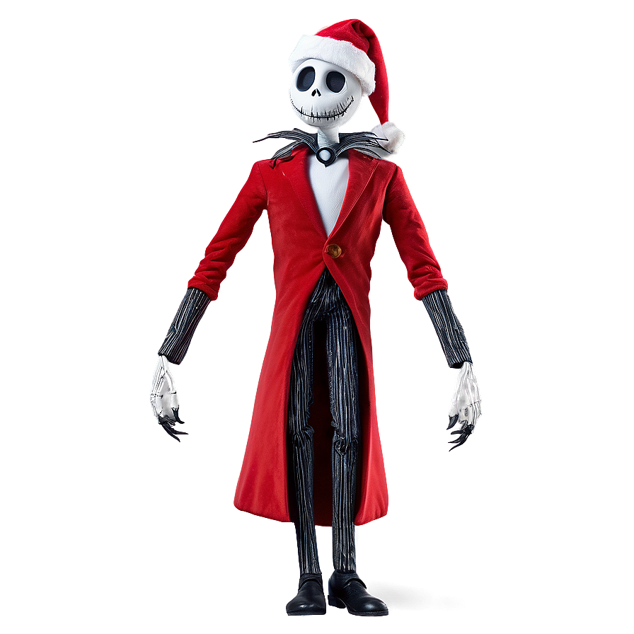 Santa Jack Skellington Festivity Png 32