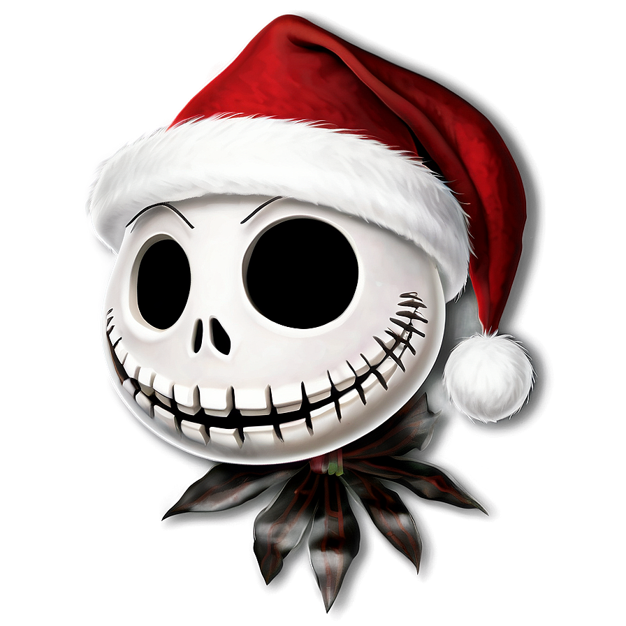 Santa Jack Skellington Glow Png 50