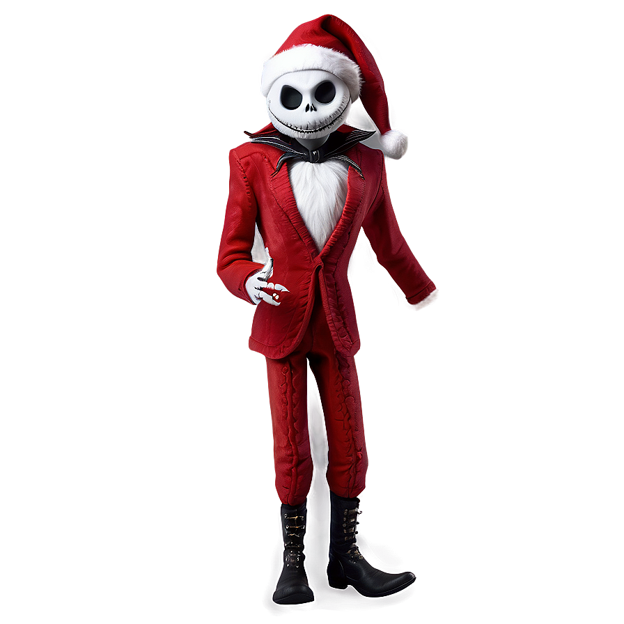 Santa Jack Skellington Joy Png 06292024