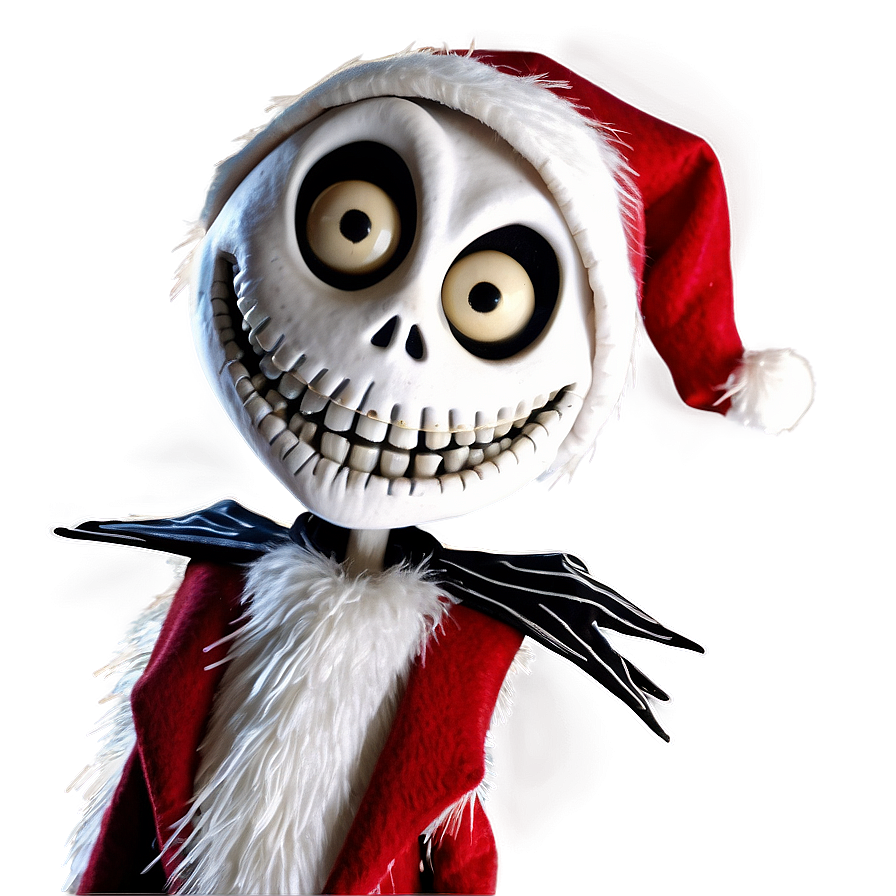 Santa Jack Skellington Joy Png Vfy11