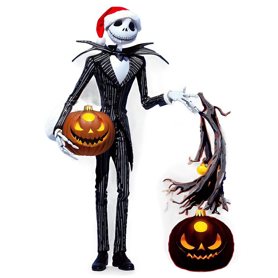 Santa Jack Skellington Night Png Our32