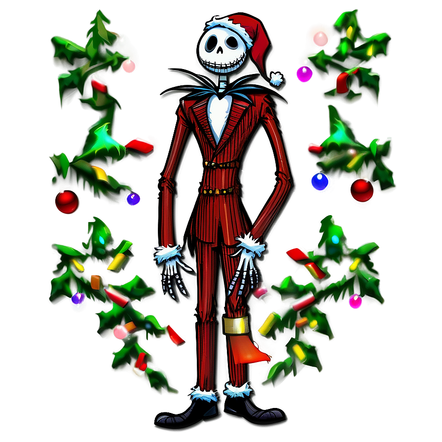 Santa Jack Skellington Png 37