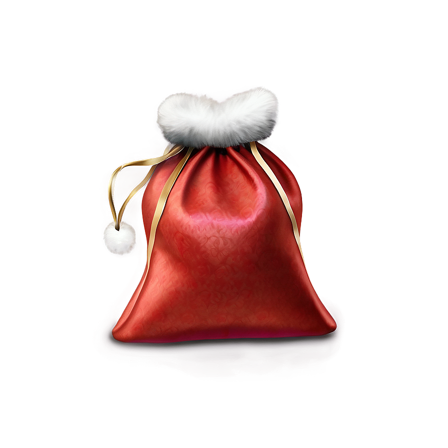 Santa's Gift Sack Png Xra