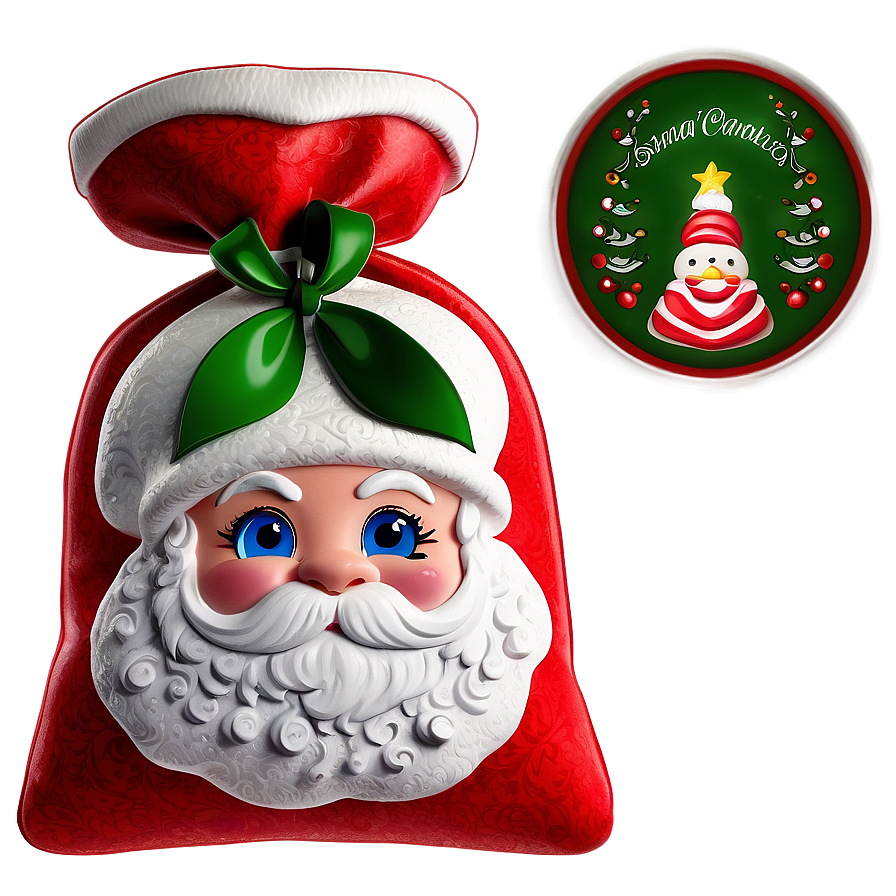 Santa Sack Design Png Oxw