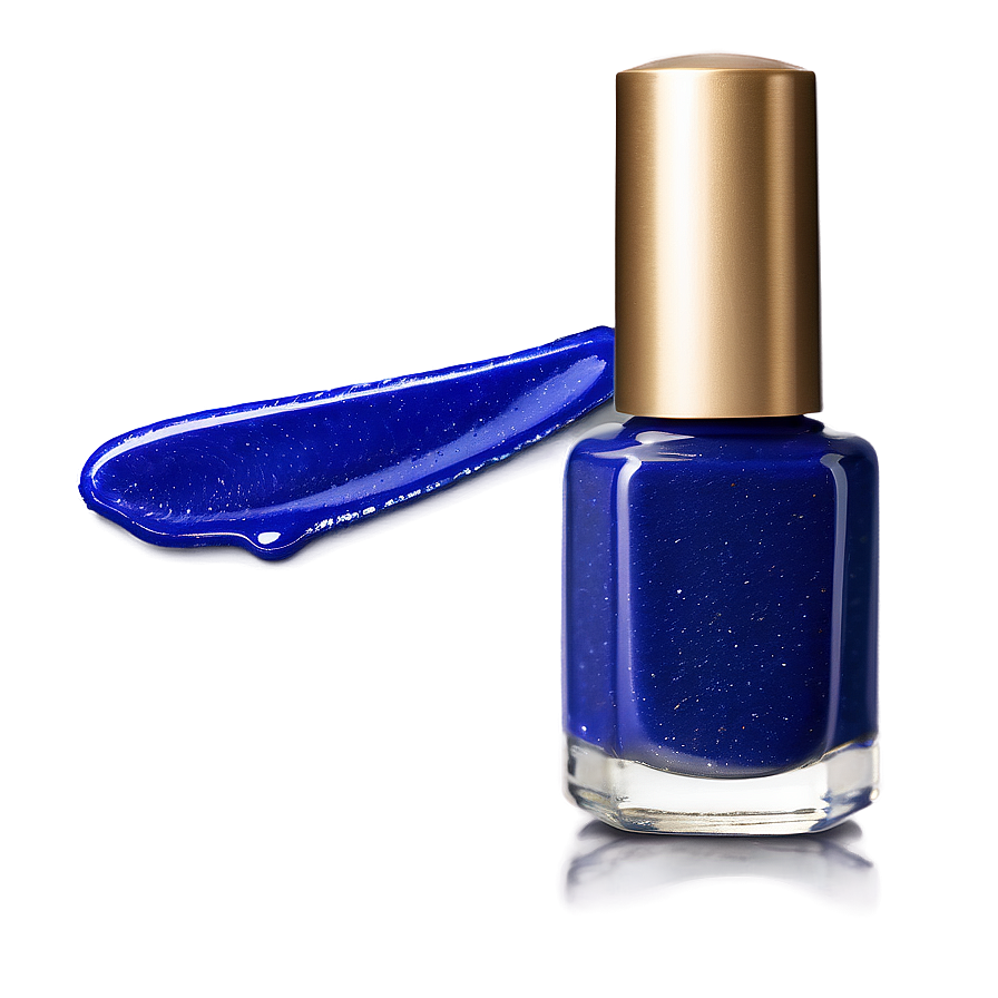 Sapphire Blue Nail Polish Bottle Png 63