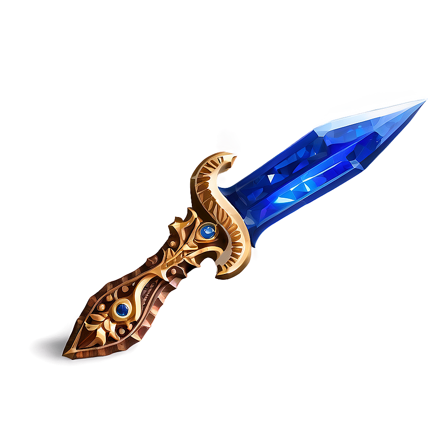 Sapphire Dagger Png Omt