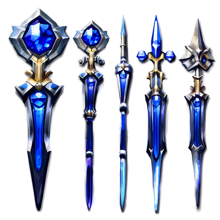 Sapphire Scepter Png Mve