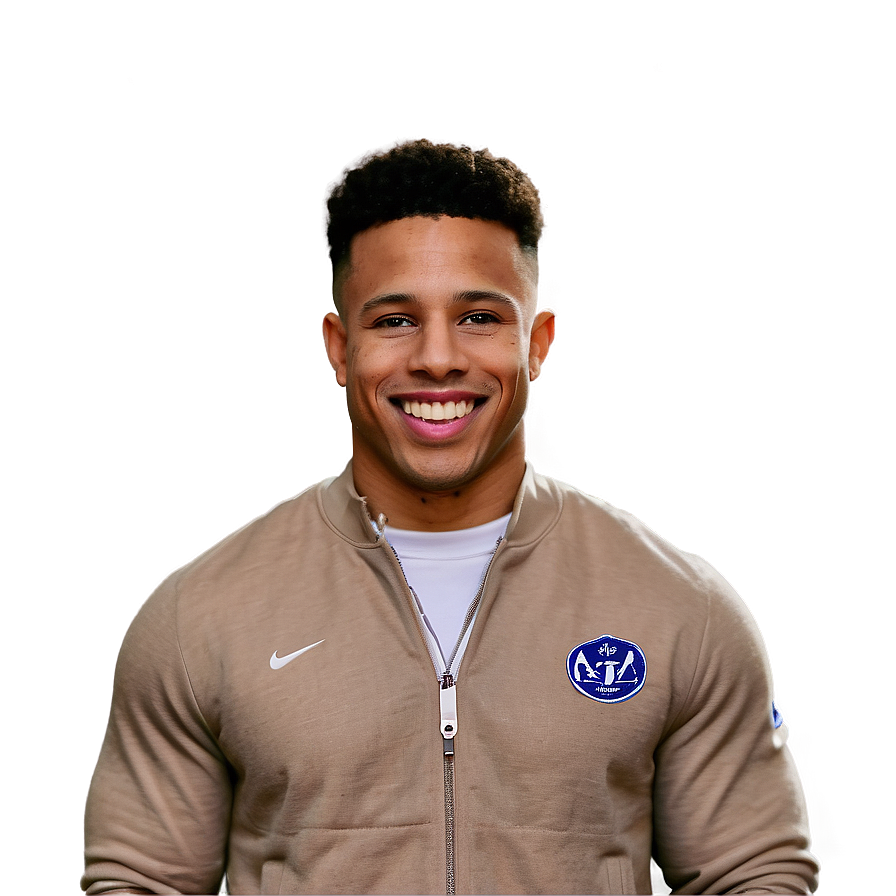 Saquon Barkley Award Winning Smile Png 06122024