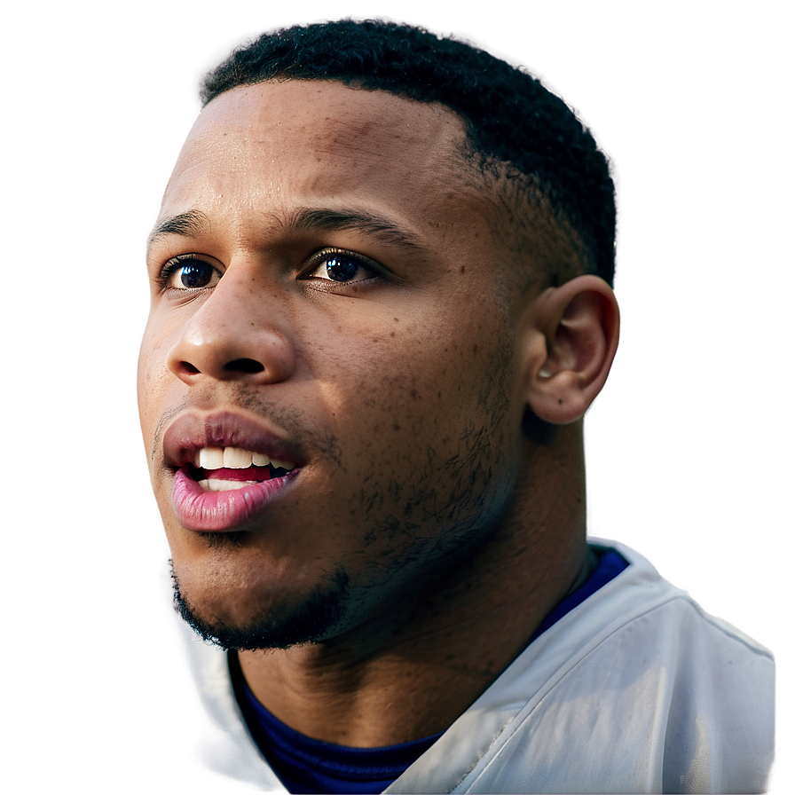 Saquon Barkley Close-up Action Png 89