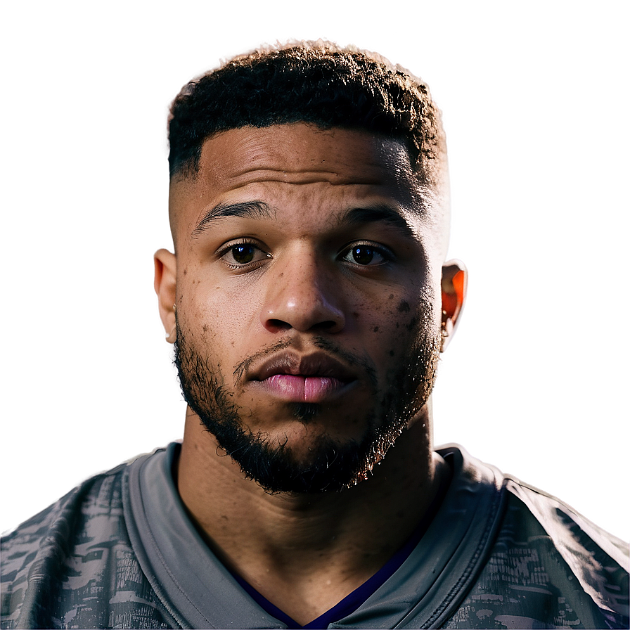 Saquon Barkley Determined Look Png 39