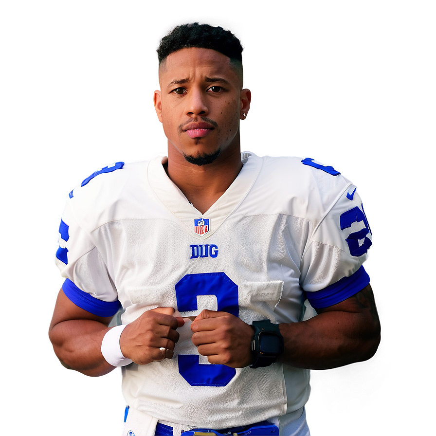 Saquon Barkley In-game Communication Png 21