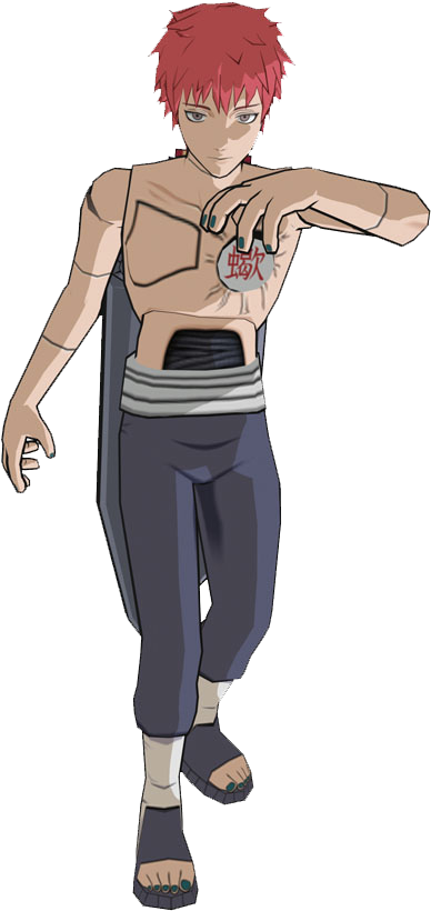 Sasori Akatsuki Puppet Master Stance