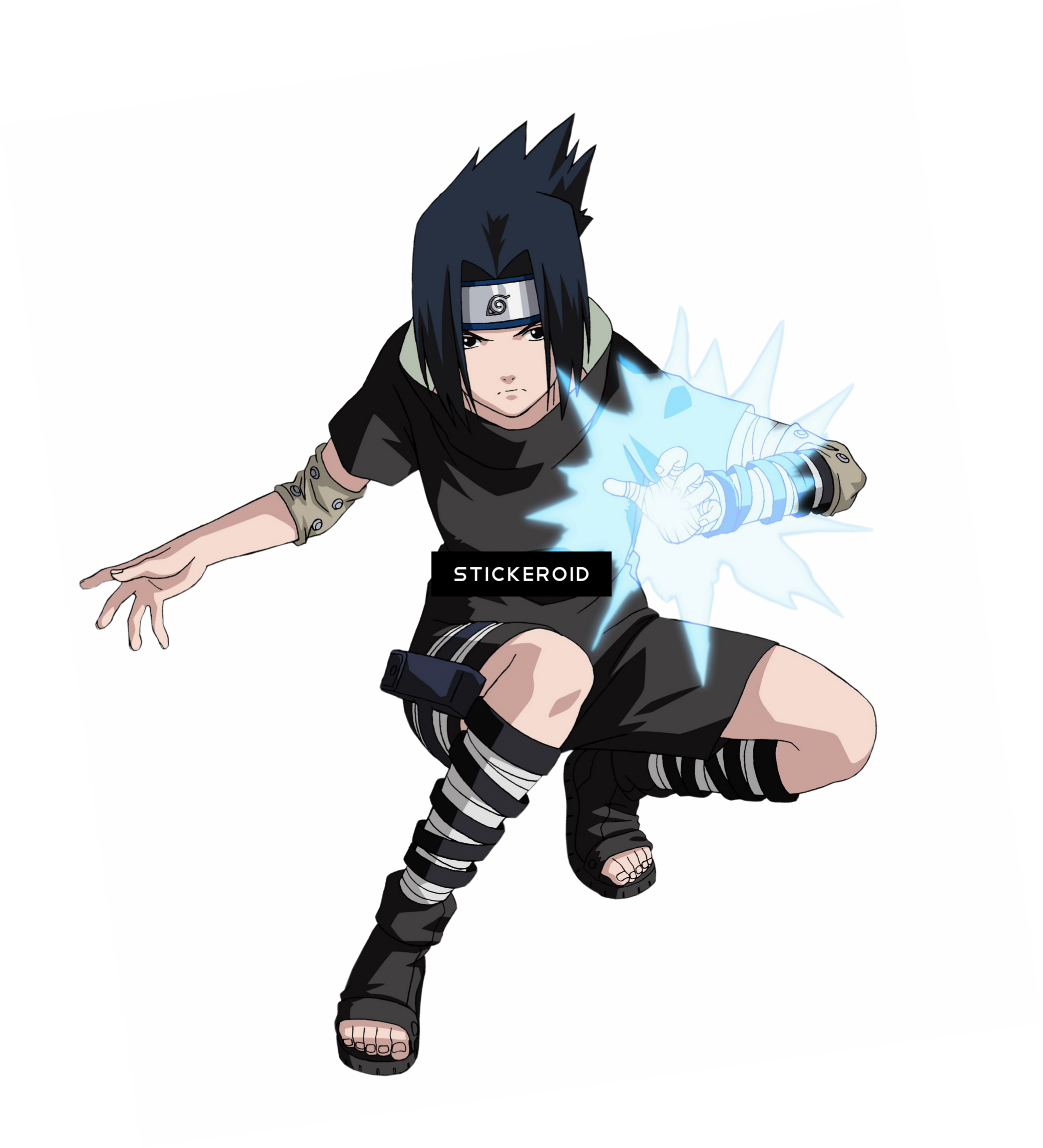 Sasuke Uchiha Chidori Power Up