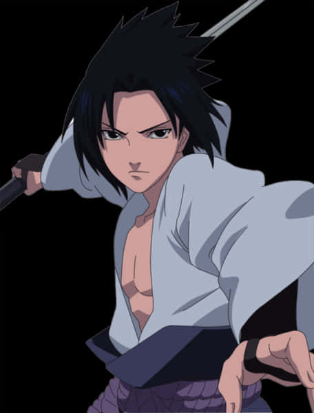 Sasuke Uchiha Readyfor Battle